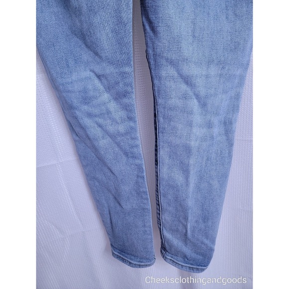 Pacsun Slim Taper Indigo Wash Distressed Jeans Mens  29x30 - Picture 7 of 10